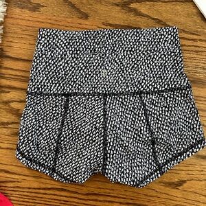 Lululemon High Rise Spandex Shorts